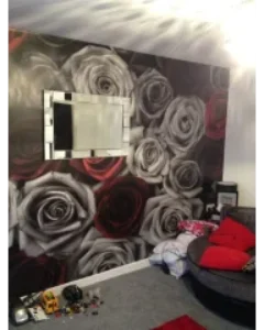 Roses wallpaper mural Roses wallpaper mural