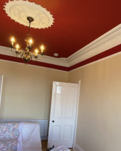 Large lounge fully painted in Central Edinburgh. Large lounge fully painted in Central Edinburgh.