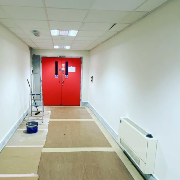 Commercial Painting and Decorating Edinburgh - Corridor
