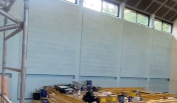 Sports Hall Commercial Painting and Decorating Edinburgh